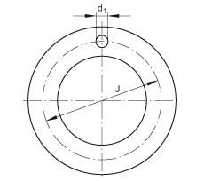 推力墊圈 EGW20-E40, 推力墊圈，免維護(hù)，帶鋼襯
